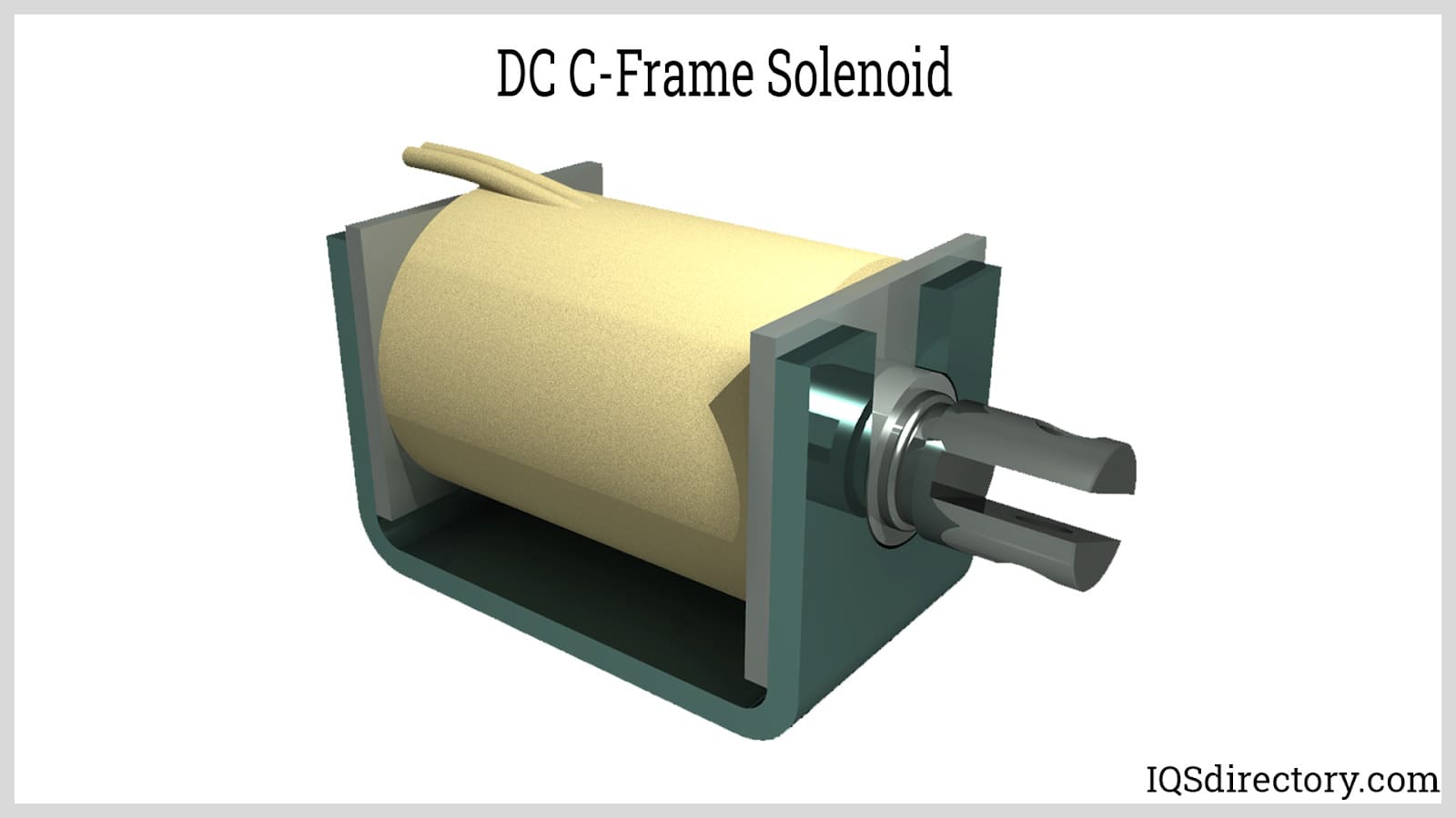DC C-Frame Solenoid